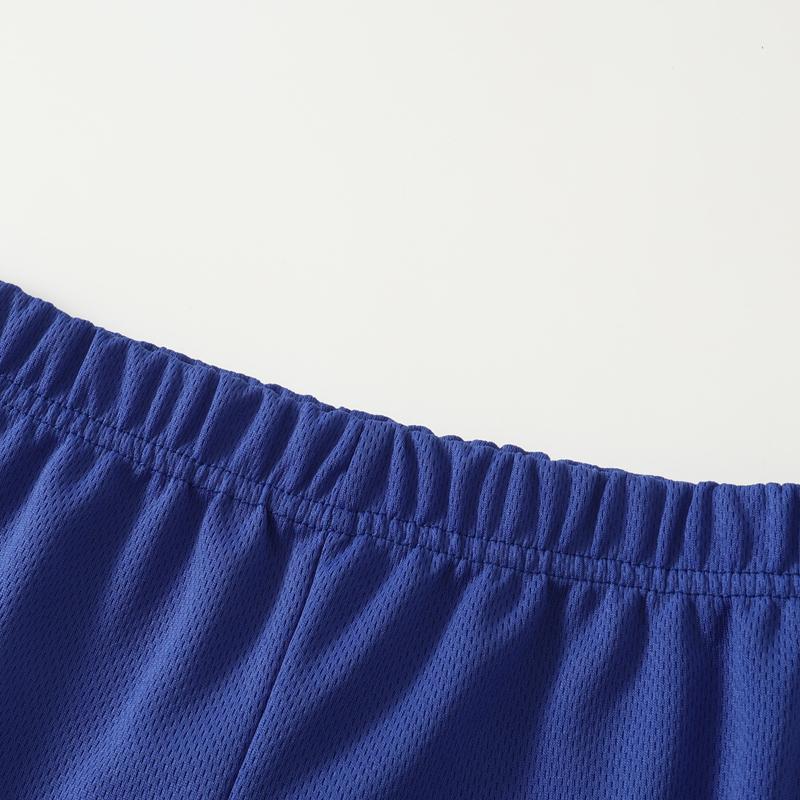 6-piece children's basketball suit, boys' and girls' jerseys, ball pants suit, digital letter printed summer lightweight basketball vest and shorts.