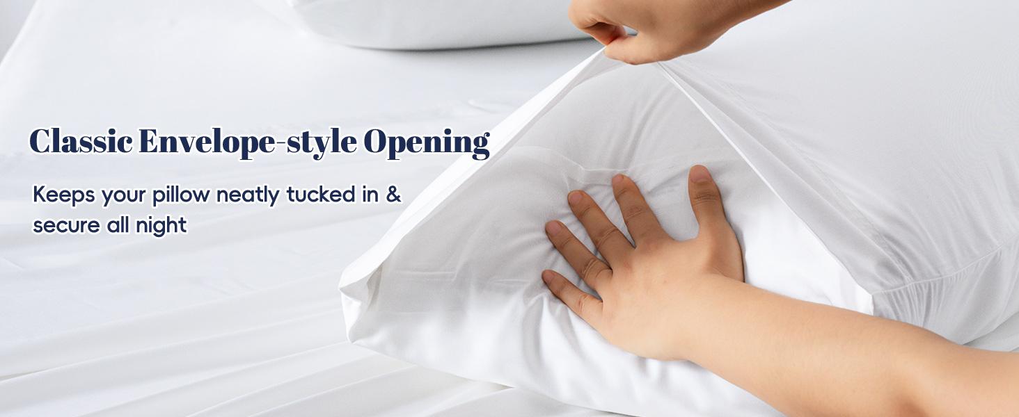 PHF 6PCS 100% Rayon Derived from Bamboo_ Sheets Set Queen Size, Cooling Sheets for Hot Sleepers, Wider Elastic Band & 16" Deep, Luxury Soft Breathable Bedding Set & Pillowcase, Natural