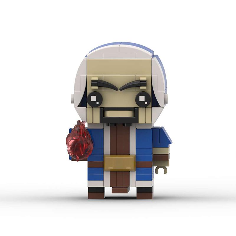 Game Action Figures  Royale Clash Building Blocks MOC Tribal Conflict Barbarians Hog Rider  Model Kids Toys Gift