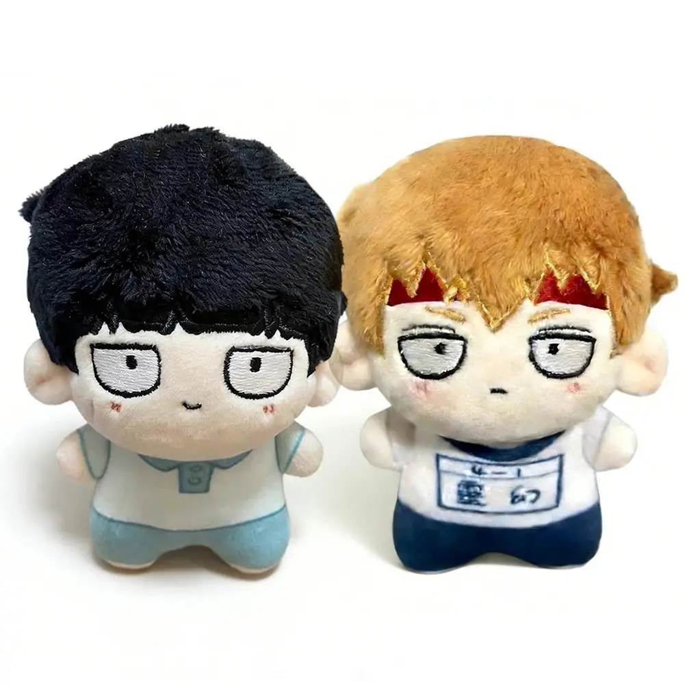 Anime Mob Psycho 100 Plush Keychain - Reigen Arataka/Shigeo Kageyama Characters, 10-12cm PP Cotton Doll Backpack Pendant, Uniform Accessory, Birthday Gift, Kageyama Shigeo