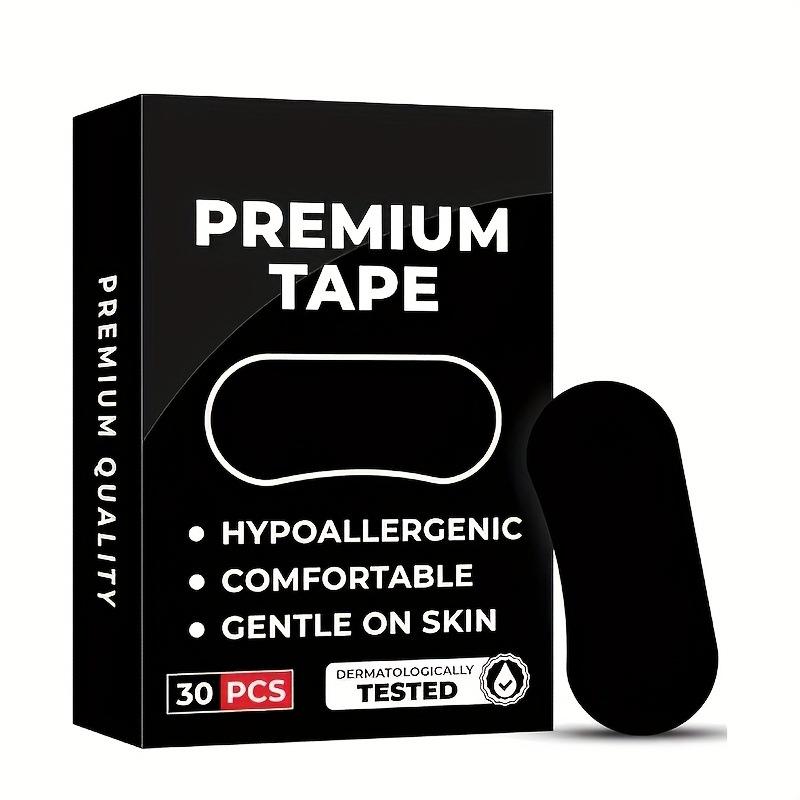 Black Premium Tape (30 Pack), Easy to Use, Convenient to Carry, Strong Adhesive Tape Multi