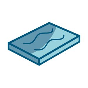 2 Inch Foam Mattress Topper – Ventilated & Breathable – Conforming – Full size