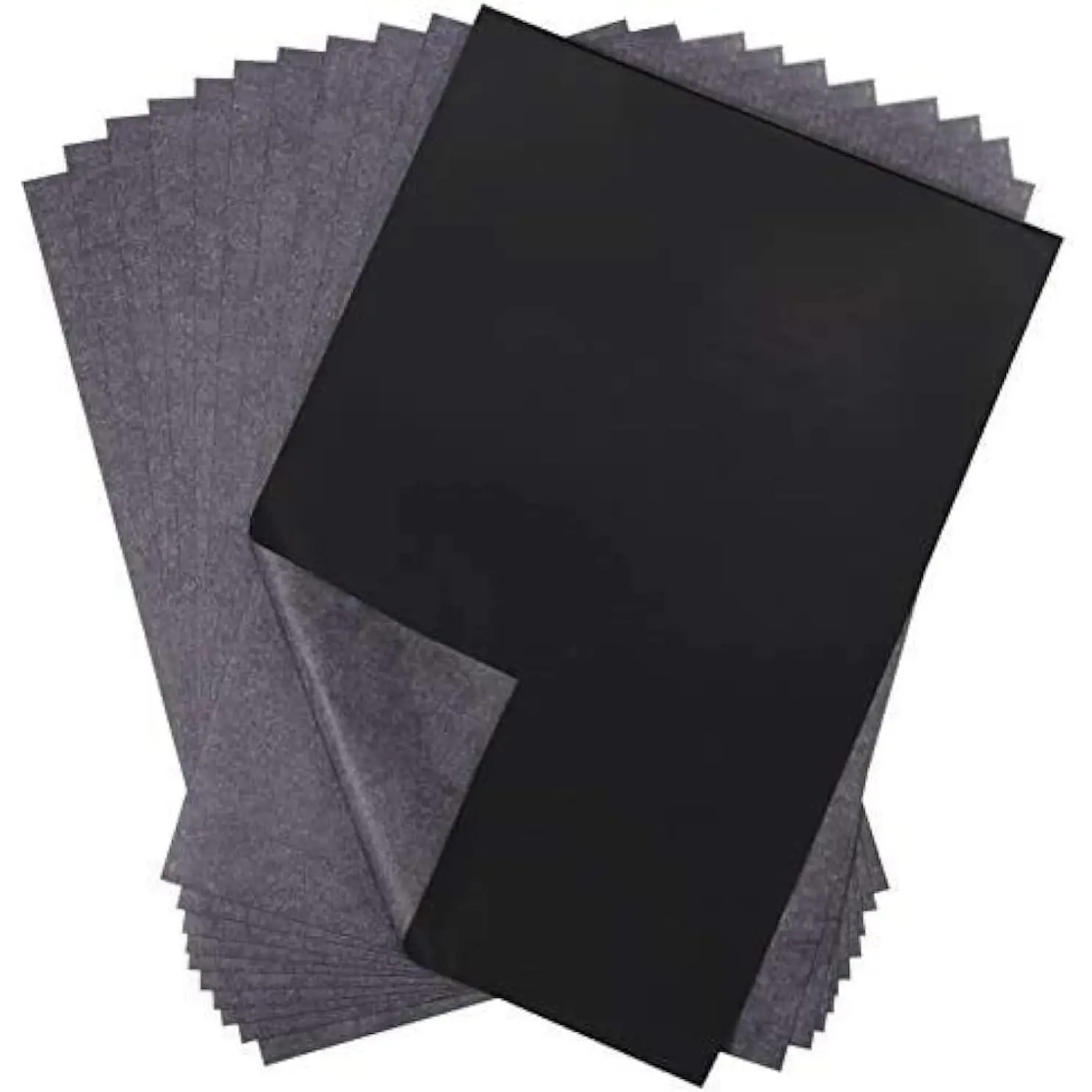 100 Sheets Black Carbon Transfer Tracing Paper for , Paper, Canvas and Other Art Surfaces (9 x 13 Inches)