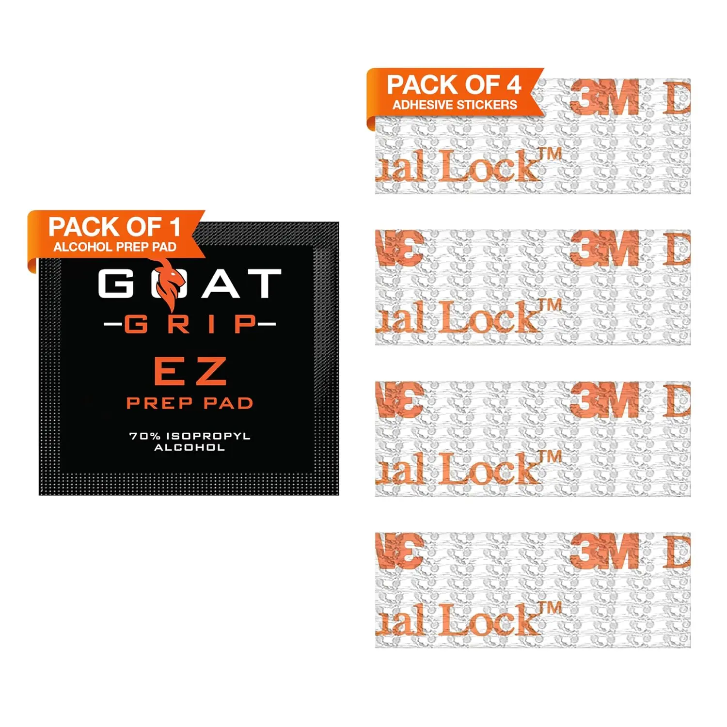 EZ Pass/I-Pass/FasTrak/SunPass Strips | EZ Pass Holder for Windshield | EZ Pass Adhesive Strips | EZ Pass Mounting Tape | EZ Pass Stickers | 4 Clear Strips (2 Sets) with a Prep Pad