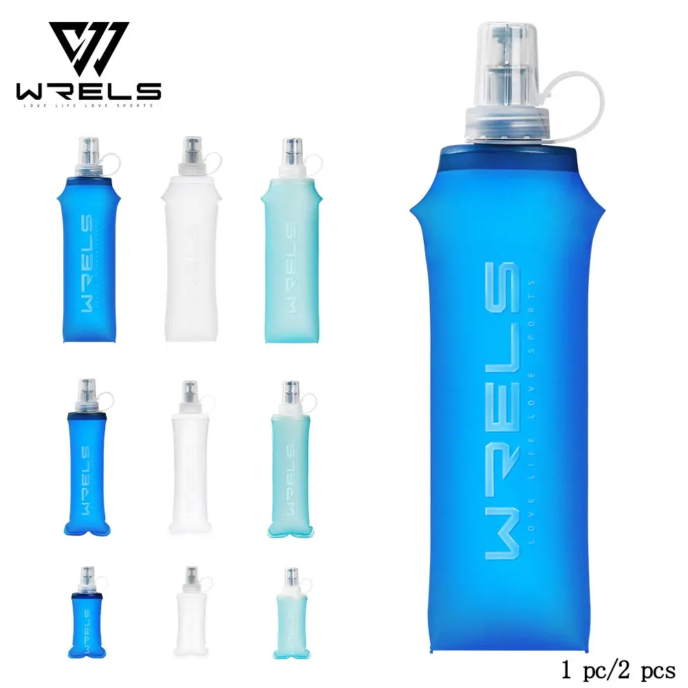 Portable Sports Water Bottle, Foldable Sports Water Bottle, Sports Drinking Bottle, Travel Water Bottle, Water Bottle for Gym, Water Bottle for Outdoor Cycling Running Climbing, Drinkware