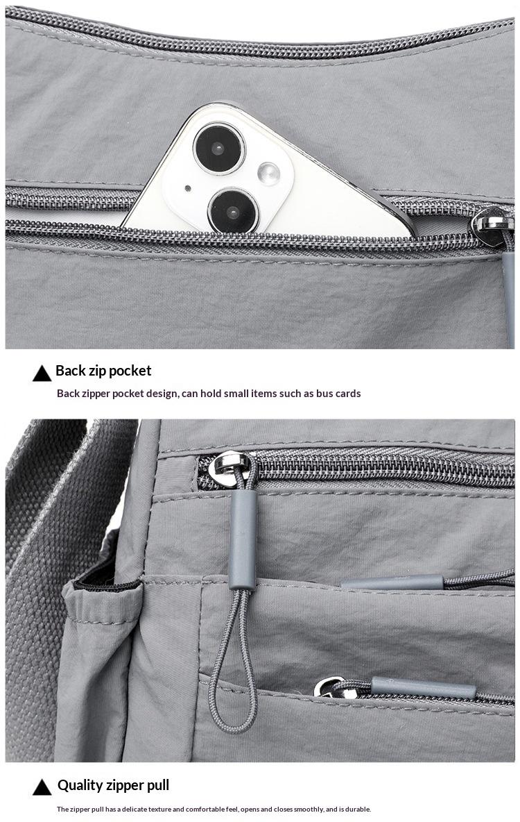Women's Solid Color Fashionable Multi-pocket Zipper Crossbody Bag for Daily Use, Casual Trendy Versatile High-quality Daily Commuting Bag, Crossbody Purse, Purses For Women, Everyday Bag Women's Solid Color Fashionable Multi-pocket Zipper Crossbody Bag for Daily Use, Casual Trendy Versatile High-quality Daily Commuting Bag, Crossbody Purse, Purses For Women, Everyday Bag