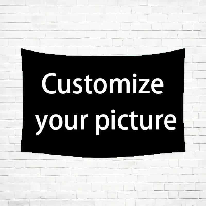 Custom Faux Burlap Linen Cotton Flag - Personalized Letters, Custom Printing, Lightweight, Long-Lasting, Colorfast, 40x30in & Multiple Sizes, Gentle Wash, Modern Decoration, Indoor Home Decor Tapestry Wall Art, Outdoor Use (No Fading Guarantee)