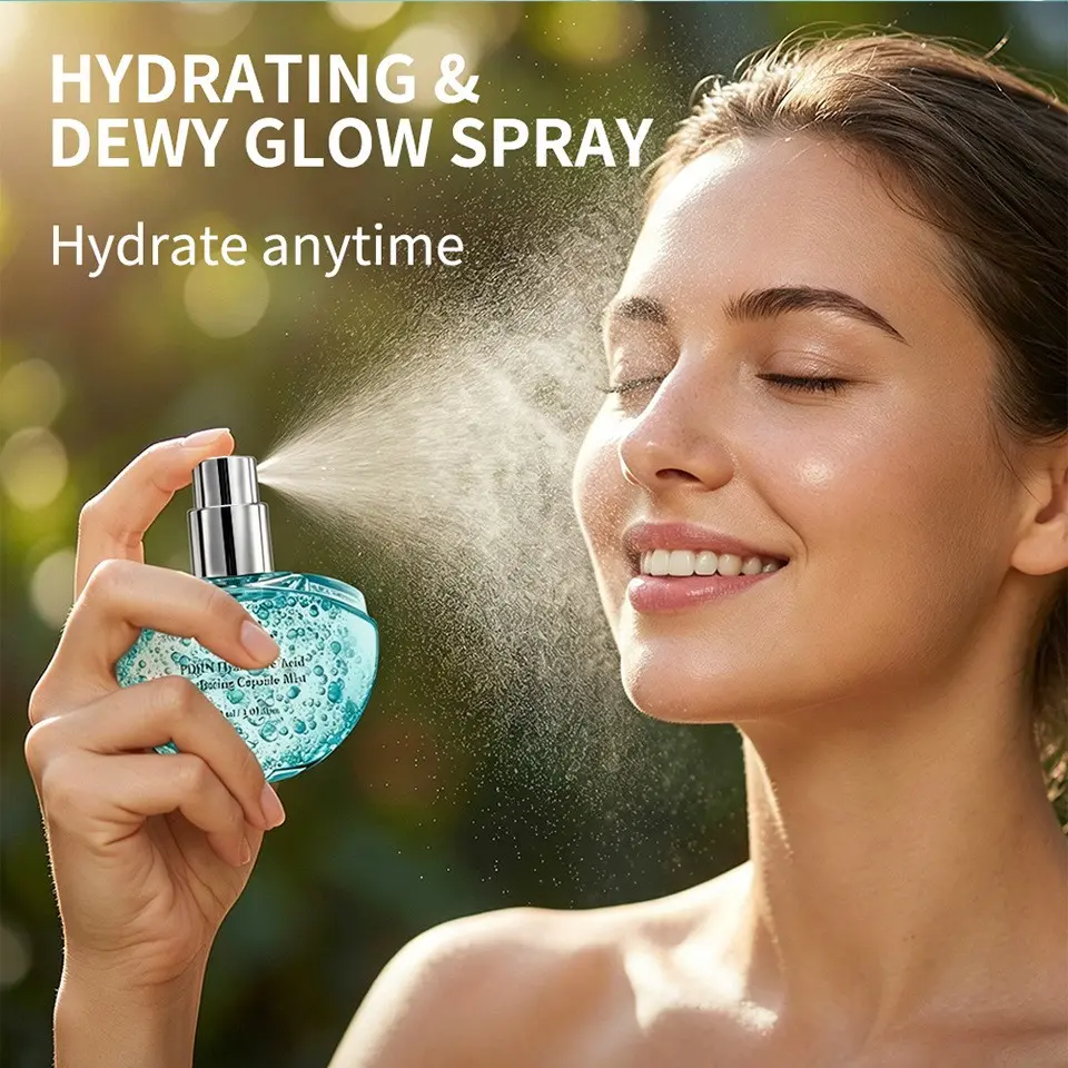 30ML Collagen Pdrn Hydrating Facial Spray, Deep Moisturizing Soothing Nourishing Repairing Skin Care Mist, Refreshing Face Spritz