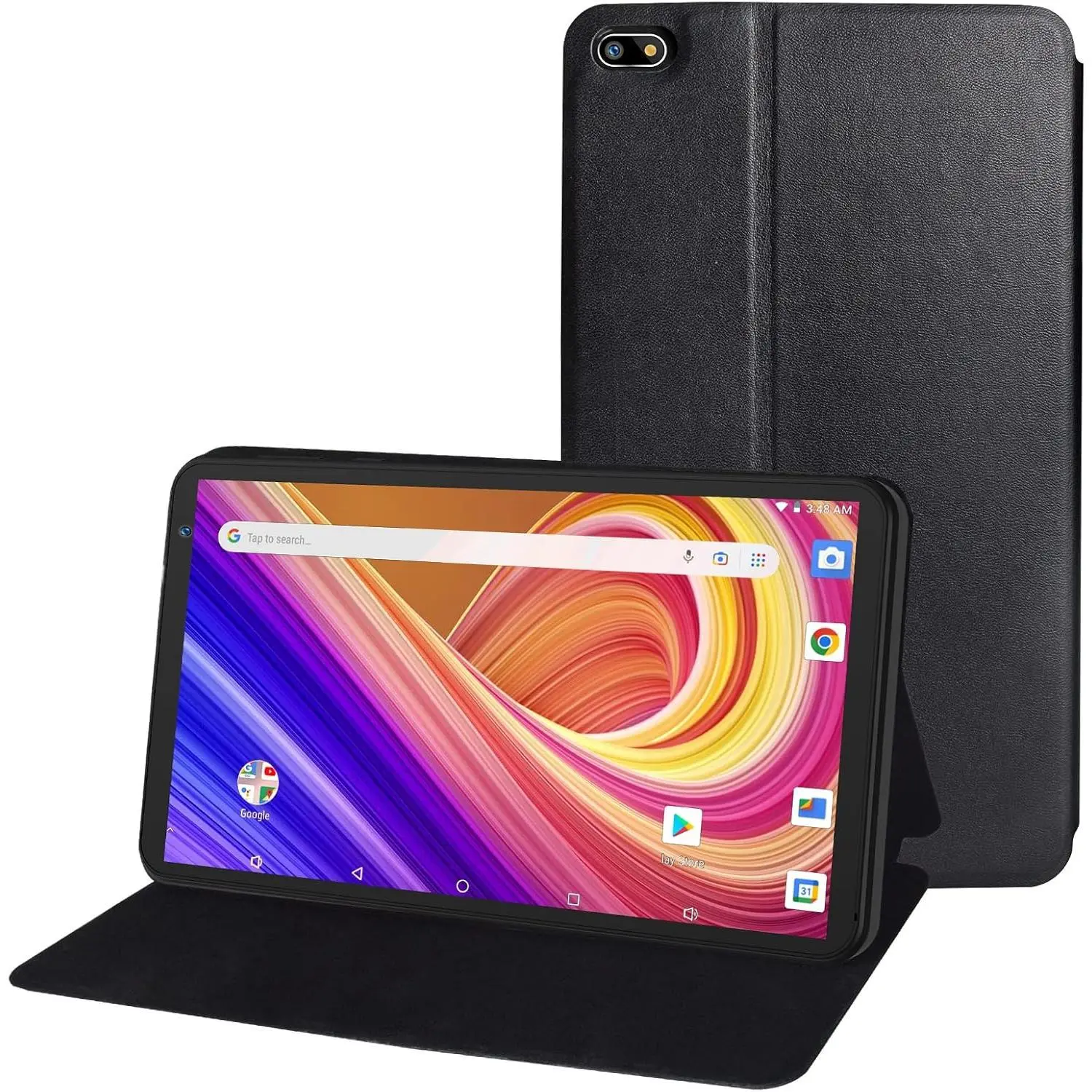 7 inch Tablet 32 GB -Android 13 Tablet, HD IPS, WiFi, Bluetooth | Tablets with Case, Bigger than phone, 2.4Ghz WiFi, Lightweight, Portable