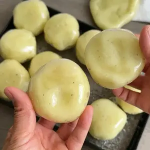 Squishy Realistic Mashed Potato Stress Relief Ball Textured Crinkle Sound Stress Relief Squeeze Toys Sensory Fidget Toys Adults