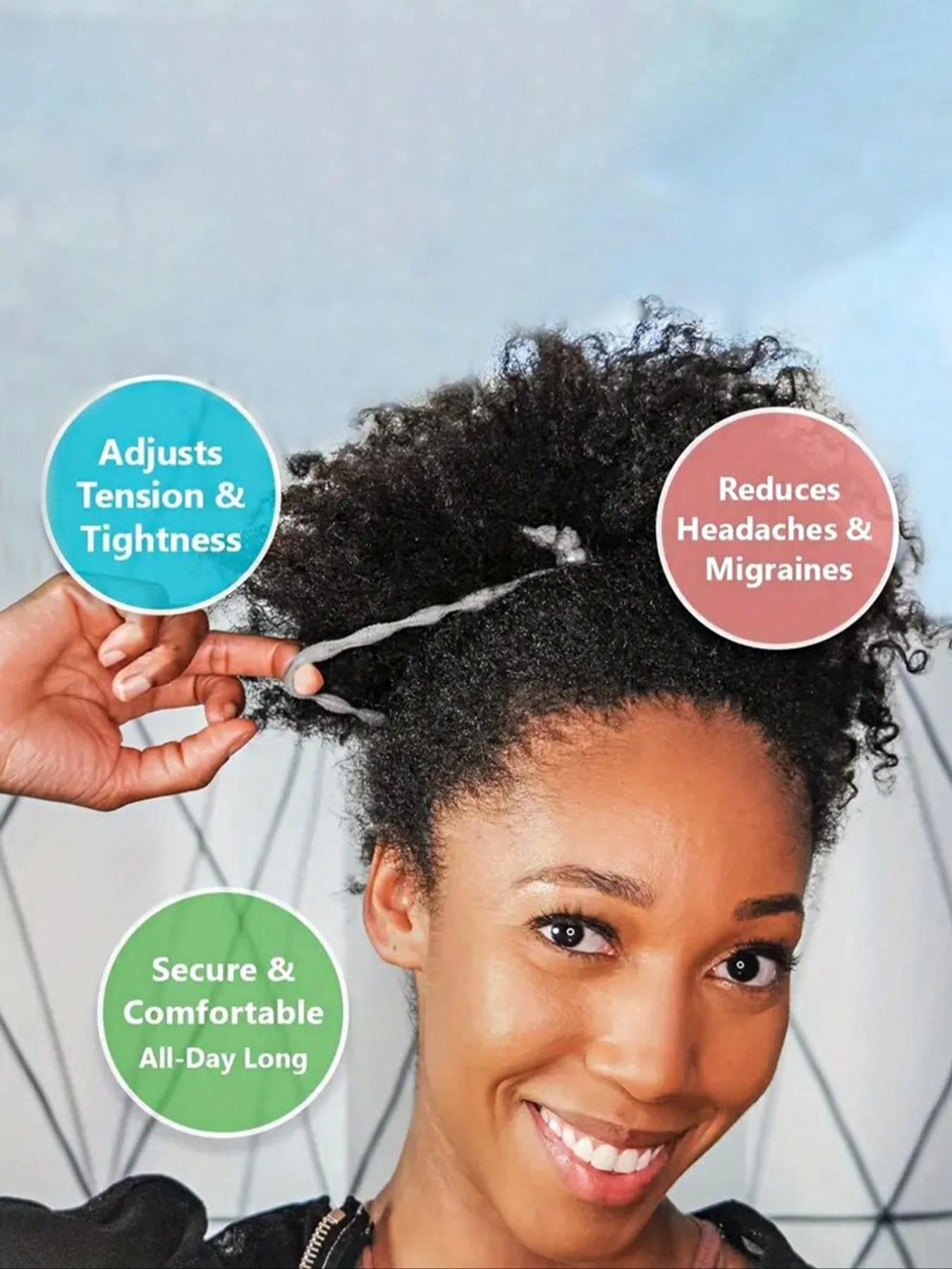 New Style Solid Color Hair Tie, High Stretch Ponytail Holder, Fashion Hair Accessories for Women & Girls, Minimalist Headwear Suitable for Thick Curly Hair, Ponytail Hairstyle