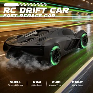 RC Drift Car 1:20 Scale Remote Control Vehicle, 2.4GHz 20km/h Four-Wheel Drive High-Speed Toy Car, Suitable for Adults, Boys, Girls, Kids