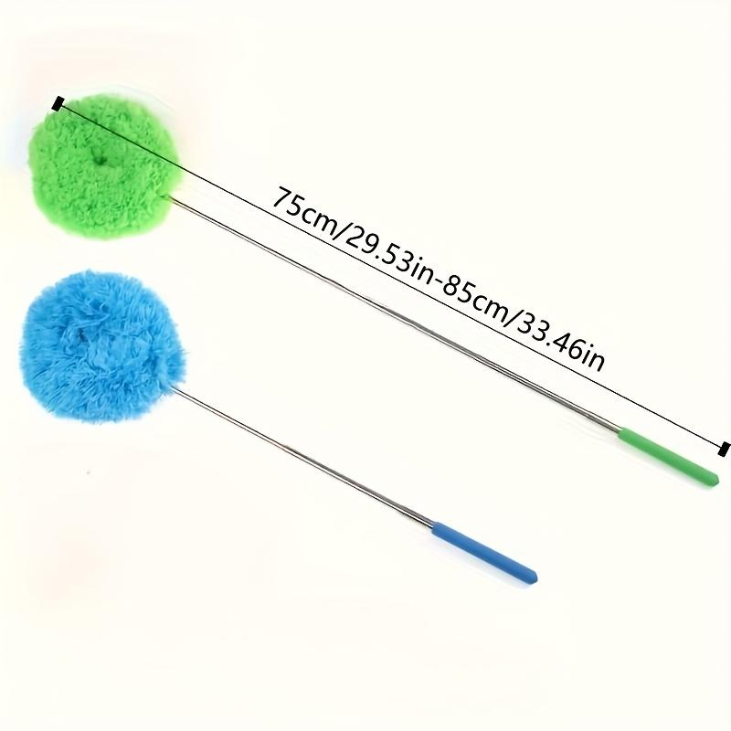 Ceiling Fan Duster with Extendable Pole, Detachable Brush Design, Ideal for Rvs & Homes, Easy Cleaning Tool for Airbrush Compressors, Home Cleaning Products