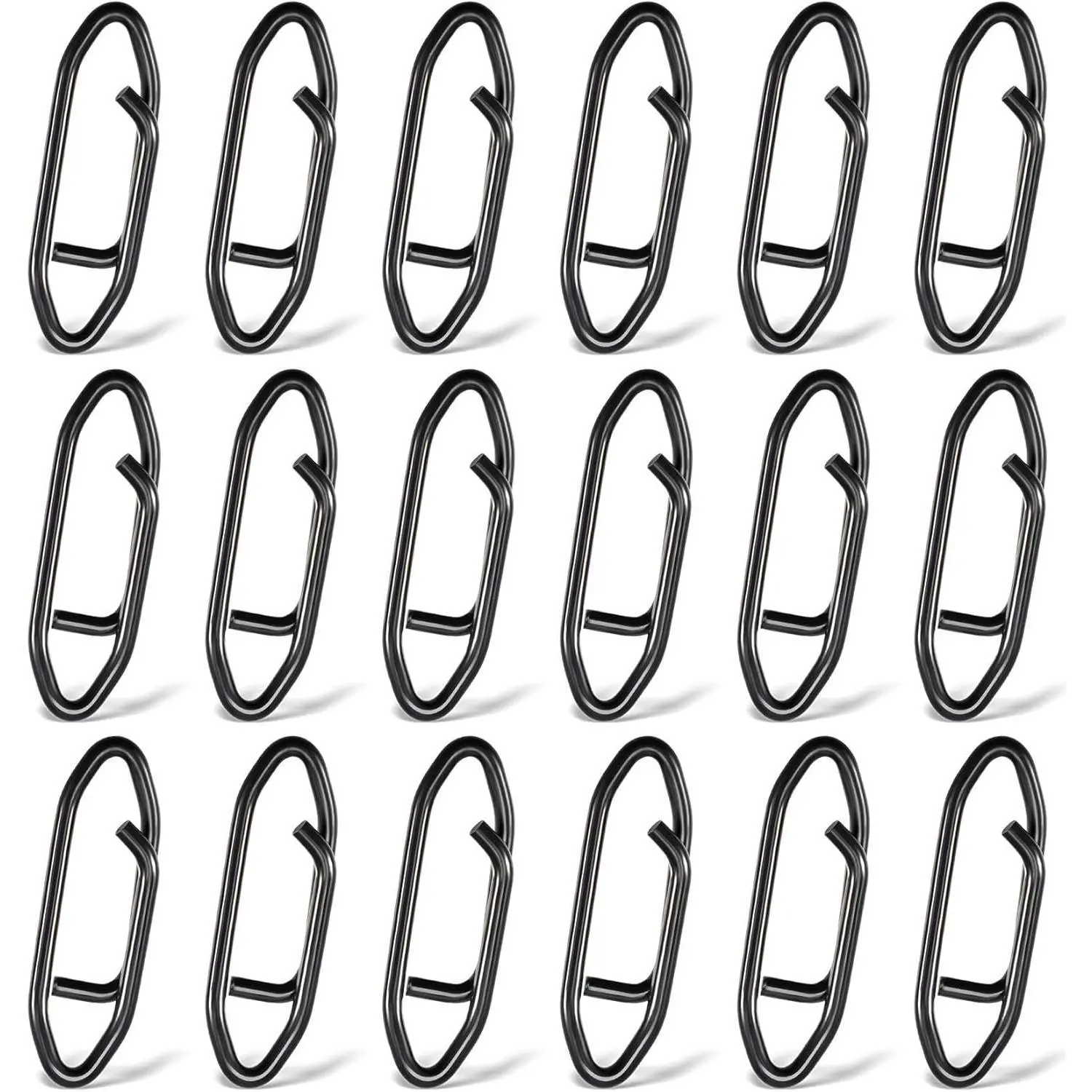 Speed Clips for Fishing Lures, 100 Pcs Speed Clips Fishing, Crankbait, Freshwater Saltwater (0.7 X 0.2 Inch)
