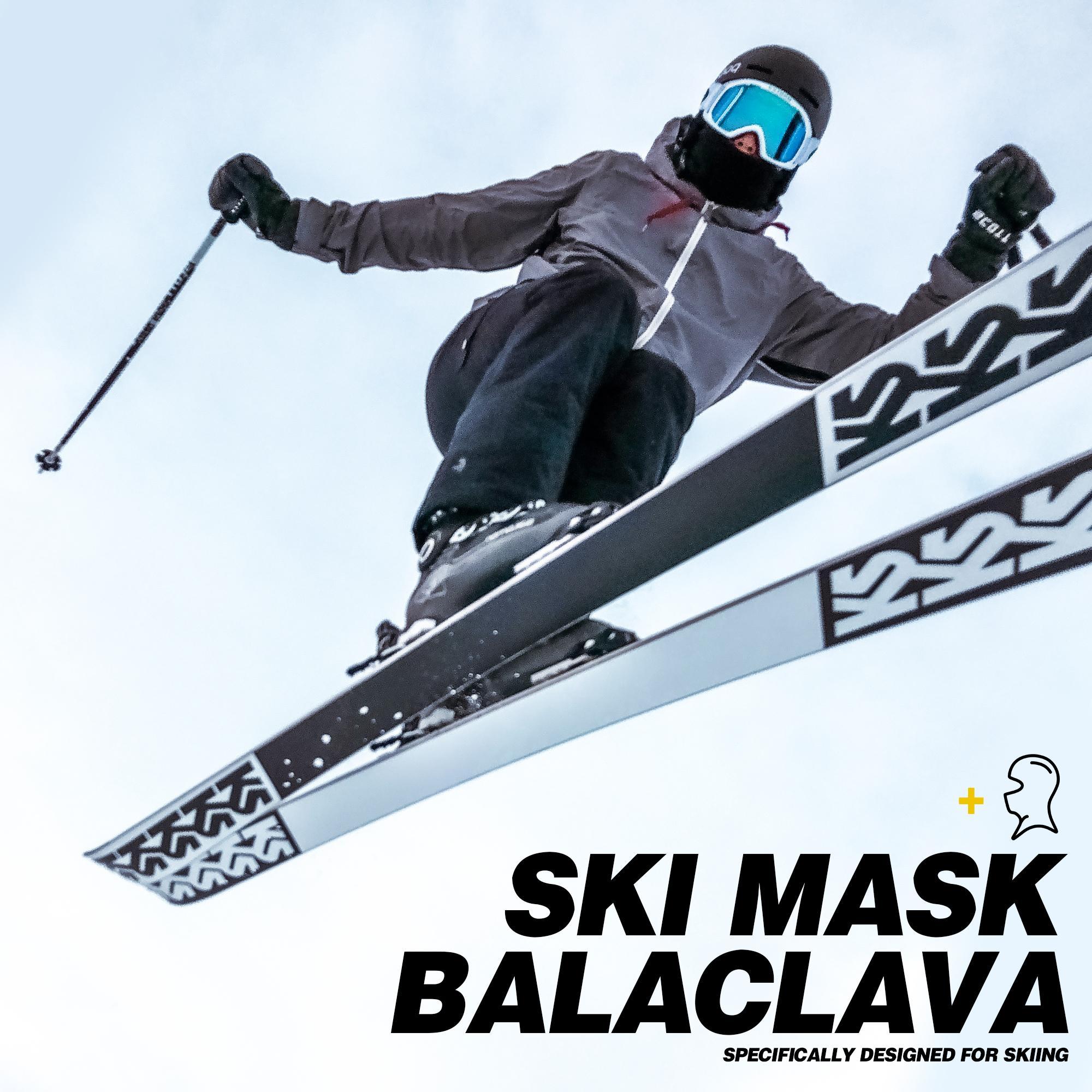 Balaclava Ski Mask, Breathable Full Face Coverage Face Mask, Suitable for Skiing and Outdoor Sports, Warm Wind and Cold Protection Mask, Protective Gear, Winter Essentials