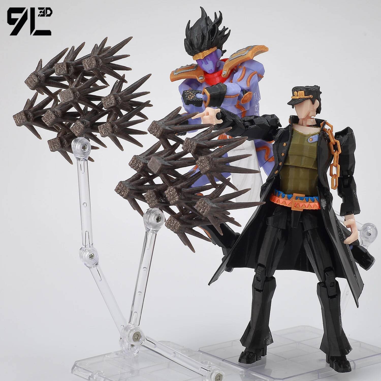9L3D Printed JoJo's Lucky 13 Dummy 13 Titan 13 T13 Multi-Jointed Action Figures Collection Hobby Model Ornaments Boys Toys Gifts