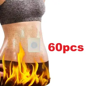 60pcs Abdominal Firming Patches, Suitable for All Skin Types, Unisex Fitness Gym Essentials, Comfortable Durable Adhesive Patches