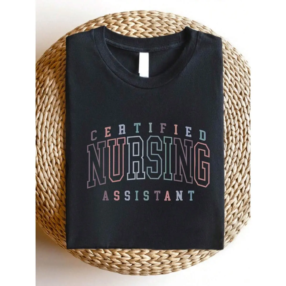 Certified Nursing Assistant Shirt, CNA Sweatshirt, CNA Nurse Hoodie, CNA Gift, Nursing School T-Shirt, Nurse Life Sweatshirts, CNA Grad Gifts, Nurse Aide Hoodies.SD-2294