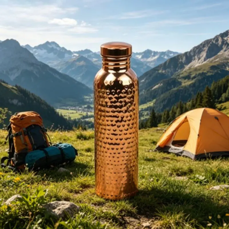 2026 New Stainless Steel Reusable Sports Water Bottle, Ayurveda Drinking Container, Ideal for Yoga, Fitness, Travel, Outdoor Activities