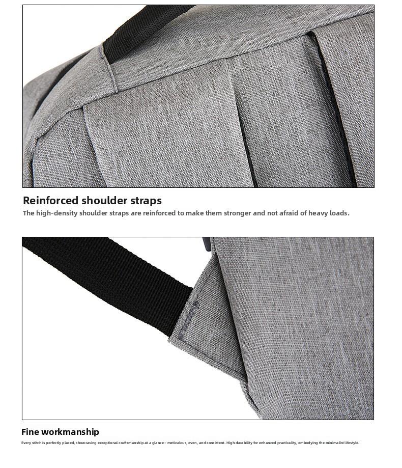 2026 Casual Men's Backpack Waterproof and Shockproof 15.6inch Laptop Bag Outdoor Lightweight Commuting Backpack