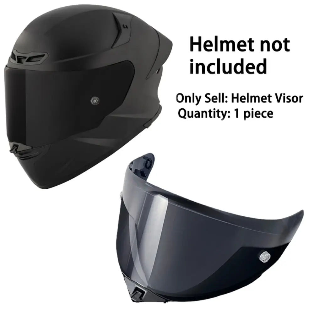 TT-Revo Helmet Visor Replacement, Motorcycle Helmet Face Shield for KYT TT-Revo