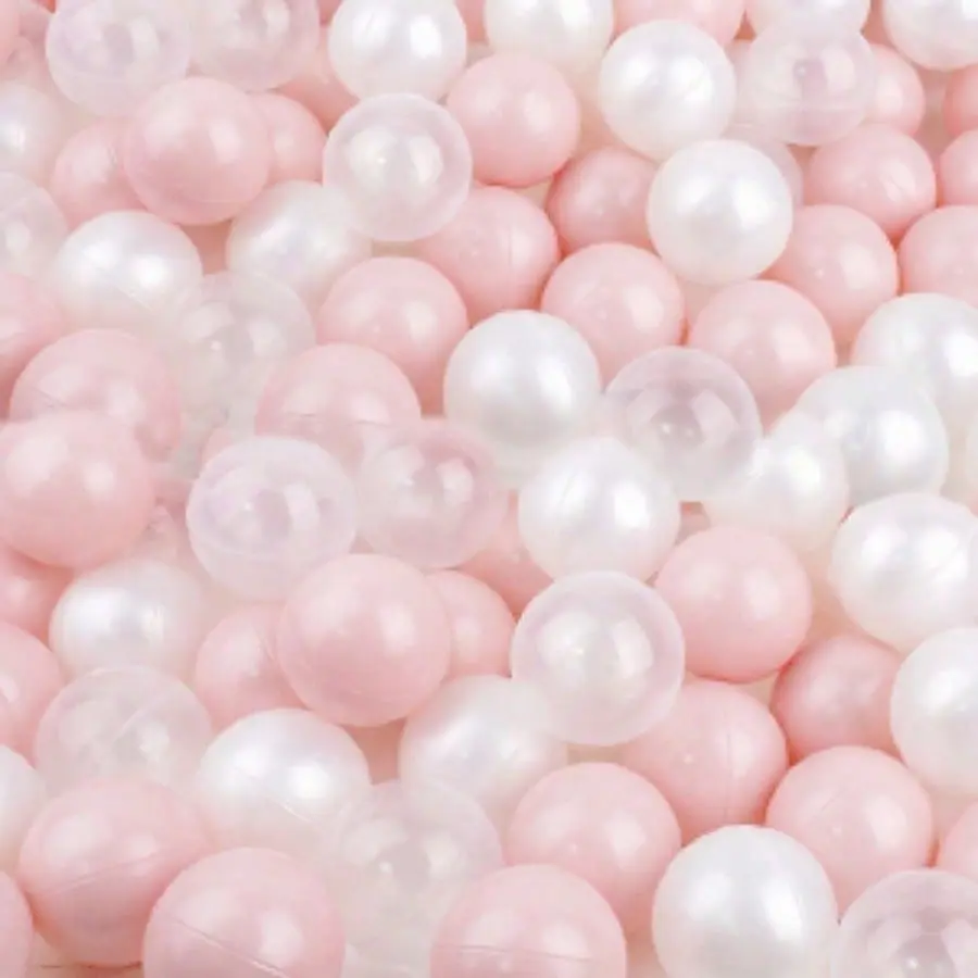 50Pcs Fashionable Bright Colors Baby Ball Pit Balls  Crush Proof Plastic Toy Balls For Ball Pit Swimming Pools Playpens Tents Birthday Party Decor