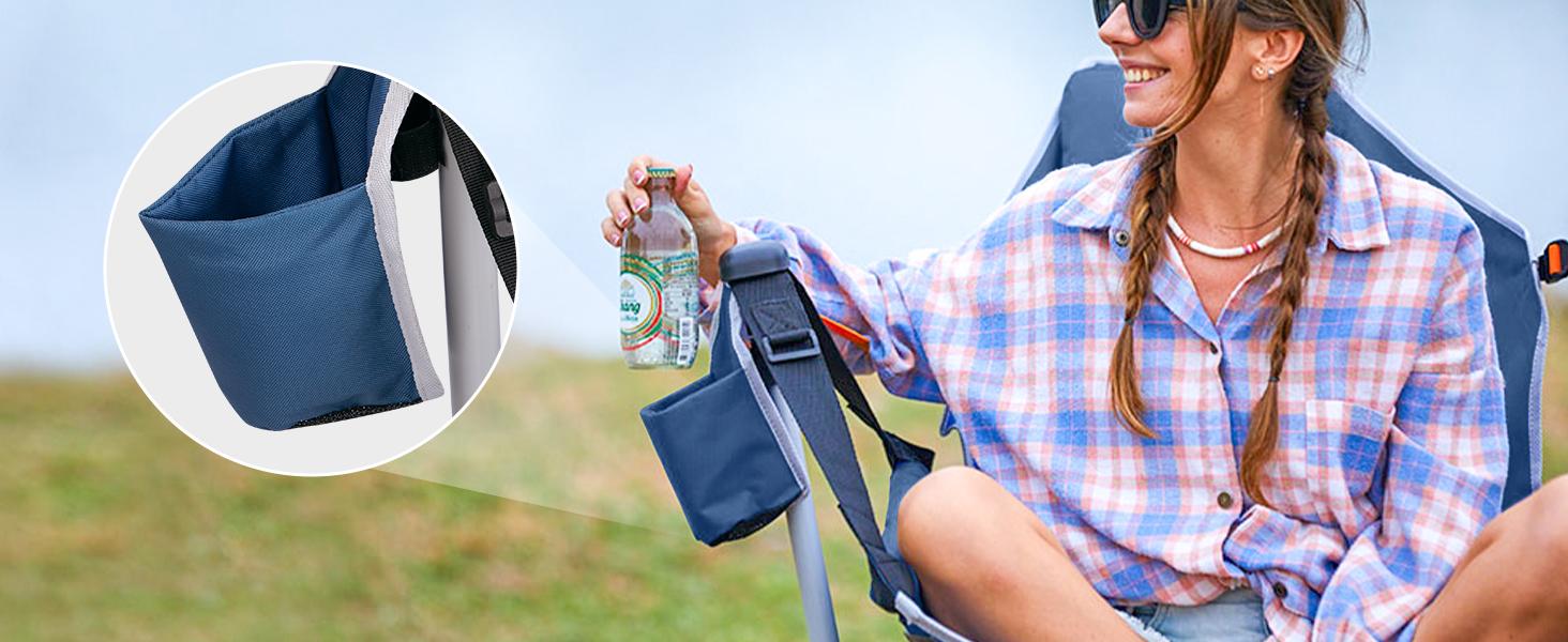 KingCamp Hammock Chair with Footrest – Heavy Duty Swinging Rocking Camping Chairs for Adults up to 400lbs, Folding Portable Oversized Rocker with Cup Holder & Pillow for Outdoor Beach Lawn RV Sports