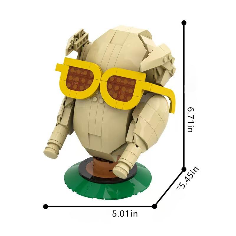 Turkey Head Building Bricks Compatible with Lego Mini Blocks Fun ...
