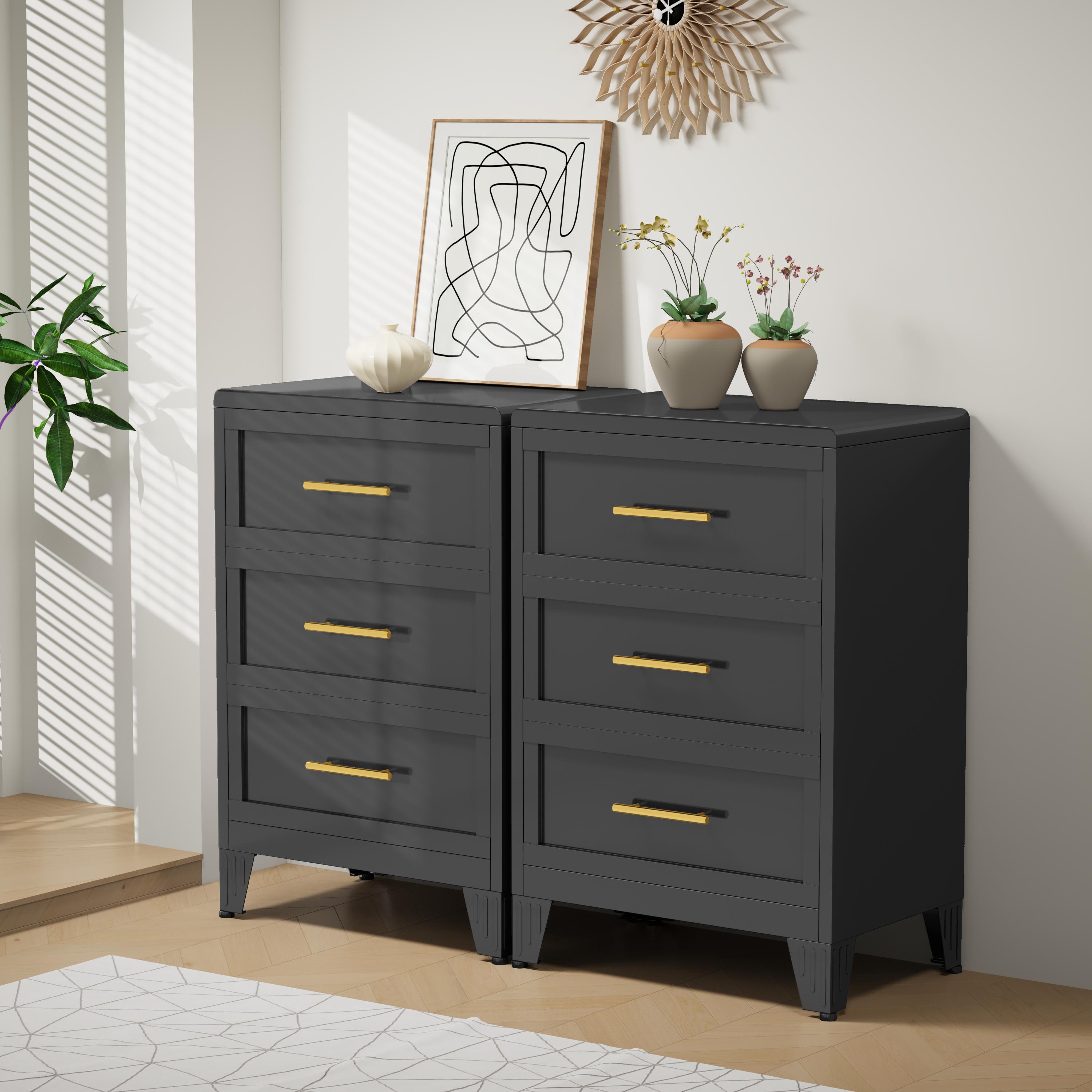 Metal Dresser Tall Narrow Dresser for Bedroom Chest, 53.46" H Drawer Chest, Closet Dressers & Chests of Drawers for Living Room, Hallway (5 Drawers White 24inch Wide)