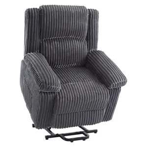 Electric Power Lift Recliner – Heat & Massage, Plush Padded Seat, Back Support & Armrests – Designed for Elderly & Mobility Impaired