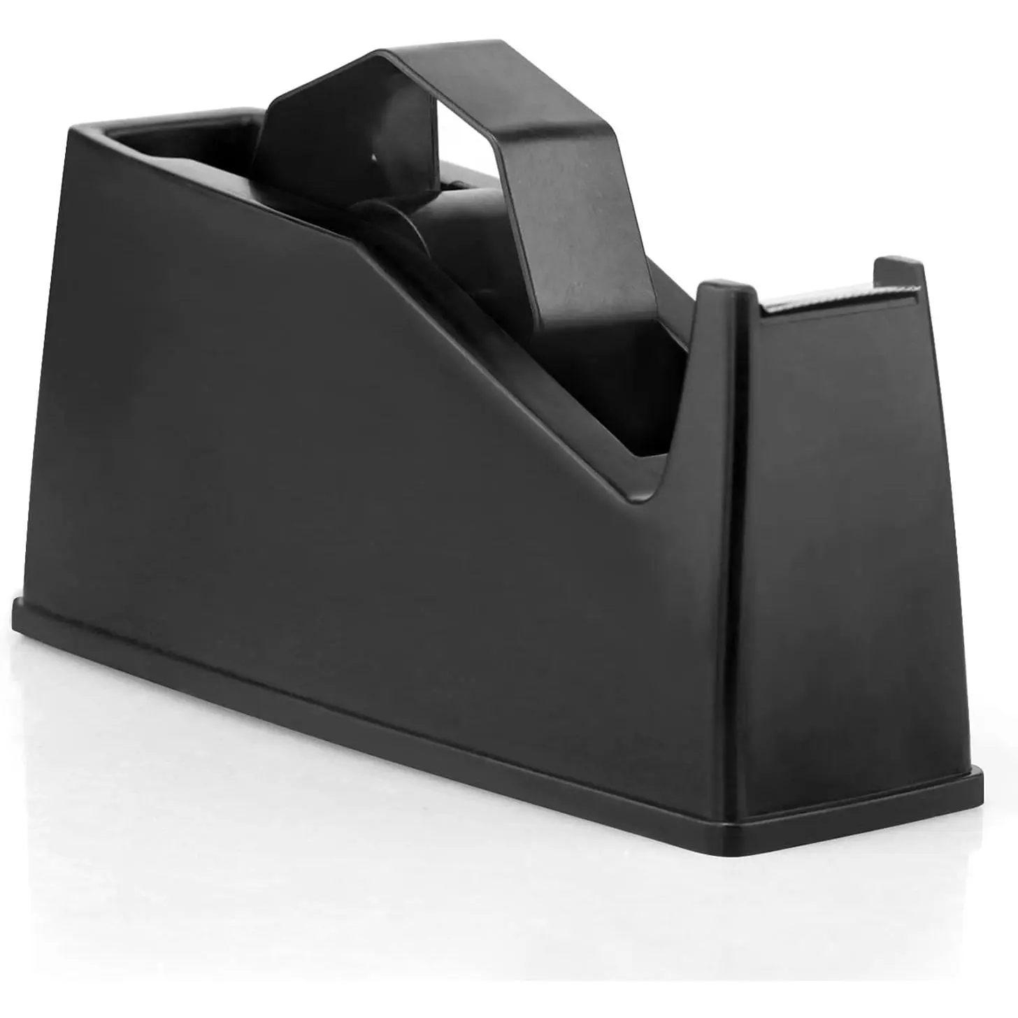 Heat Tape Dispenser, Masking Tape Dispenser, Holder s 1" and 3" Core, 6.8 x 2.2 x 3.4 Inch, Desktop Tape Dispenser, Heat Tape  Sublimation(Black)