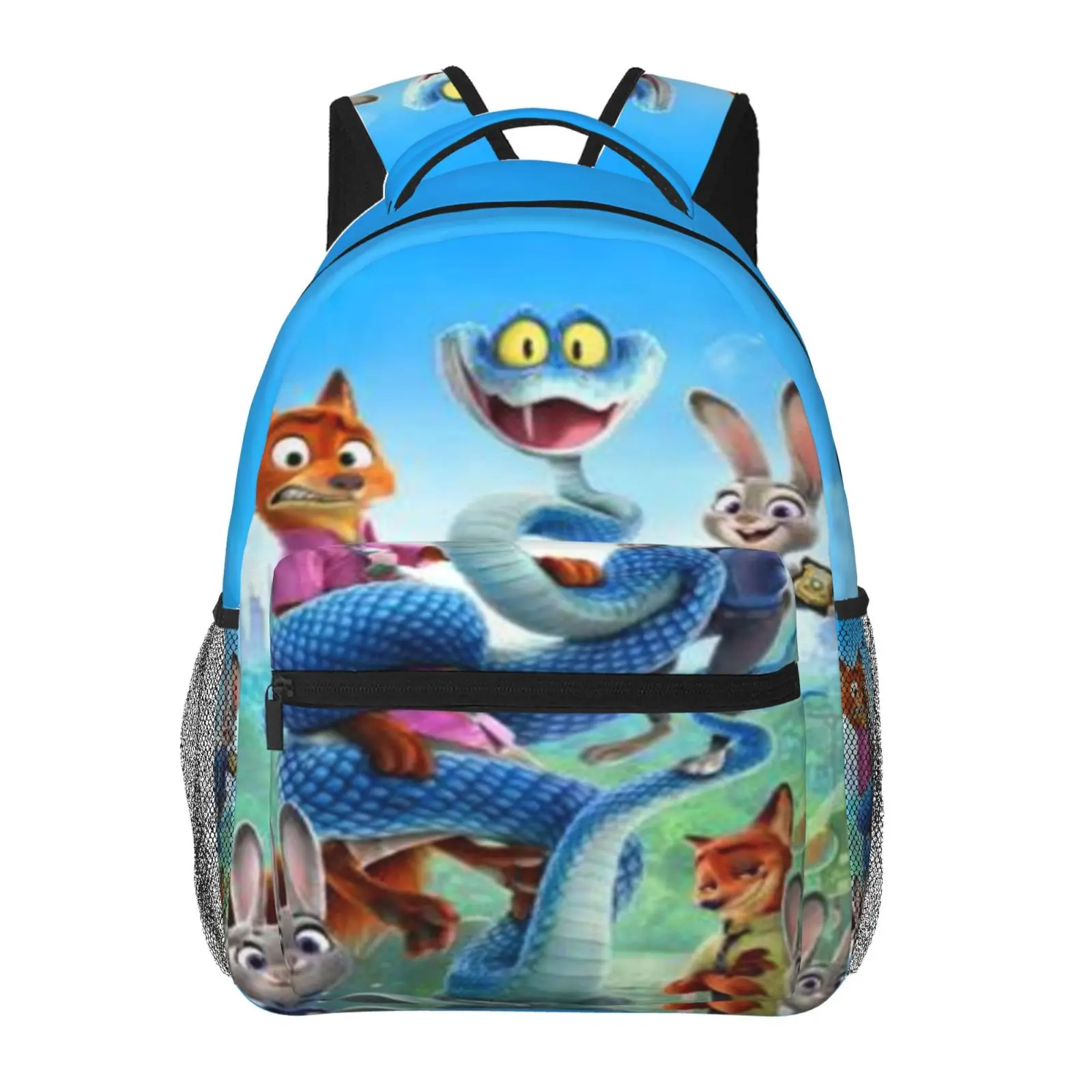 Kids backpack, Anime Zootopia1 School bag, Cute Cartoon Backpacks for girls boys, Adjustable Straps Bookbag for School Travel Office Daily Use