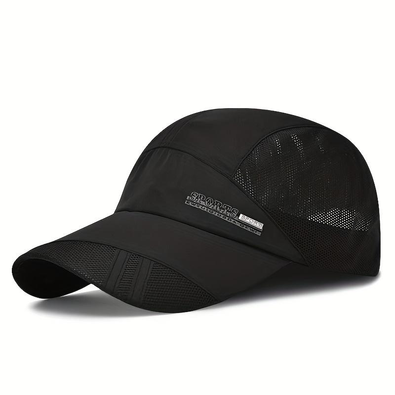 Men's and women's outdoor sports quick-dry baseball cap is suitable for spring and summer running, sports, and mountaineering sun protection