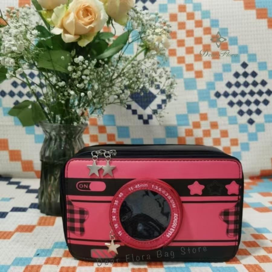New Design Small Camera Ita Bag Fashionable Cute Girl Transparent DIY Cosplay Shoulder Bags Street Trend Messenger Crossbody Bag