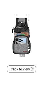 SUNDAY MIRTH Large Walker Tote Bag with Cup Holder, Folding Walker Attachment Hands-Free Storage Basket Mobility Aid Accessory Pouch for Elderly, Senior, Purple SUNDAY MIRTH Large Walker Tote Bag with Cup Holder, Folding Walker Attachment Hands-Free Storage Basket Mobility Aid Accessory Pouch for Elderly, Senior, Purple