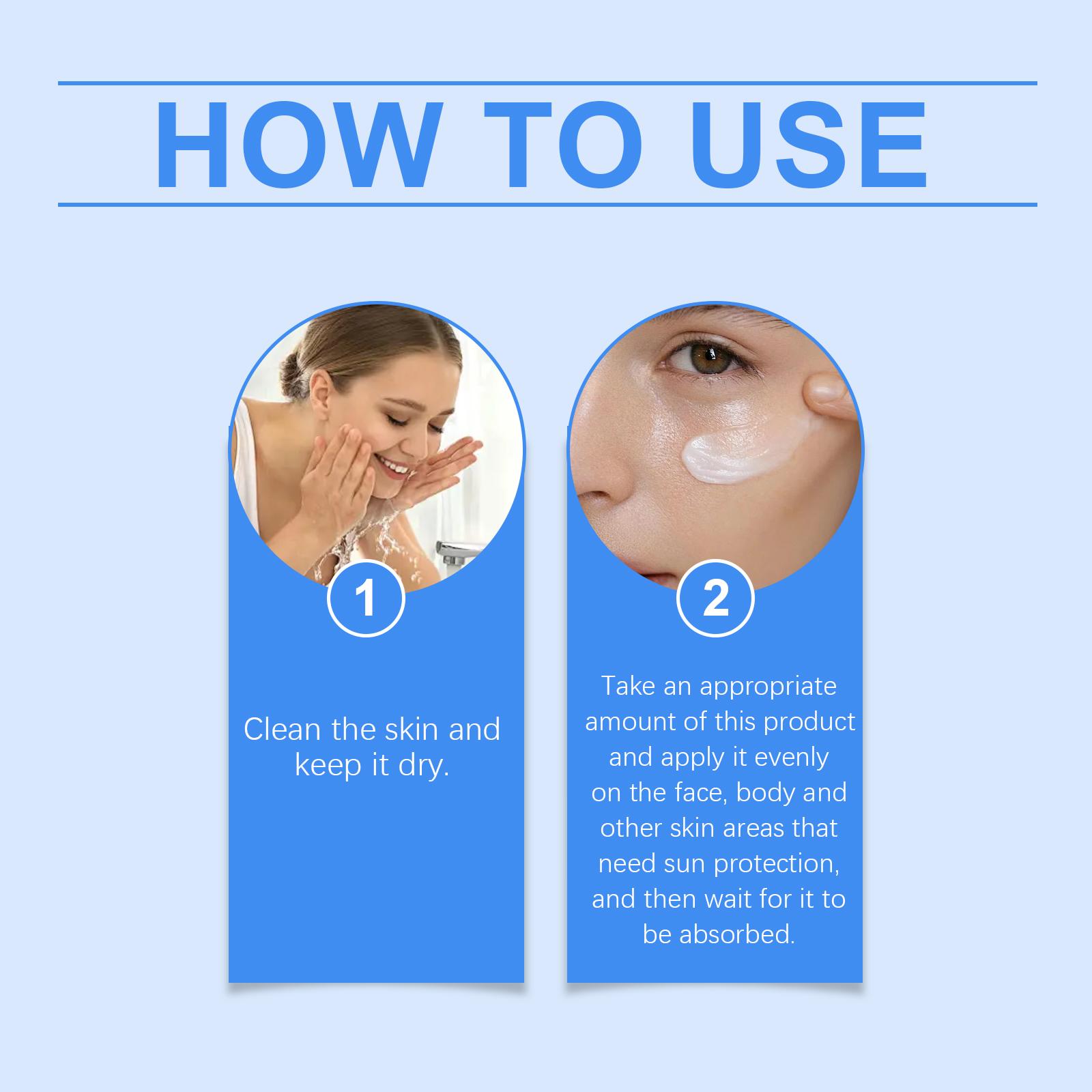 HANCHOBIT Birch Sap Gentle Protective Cream Outdoor Protection Gentle Moisturizing Lightweight Refreshing Skin Care