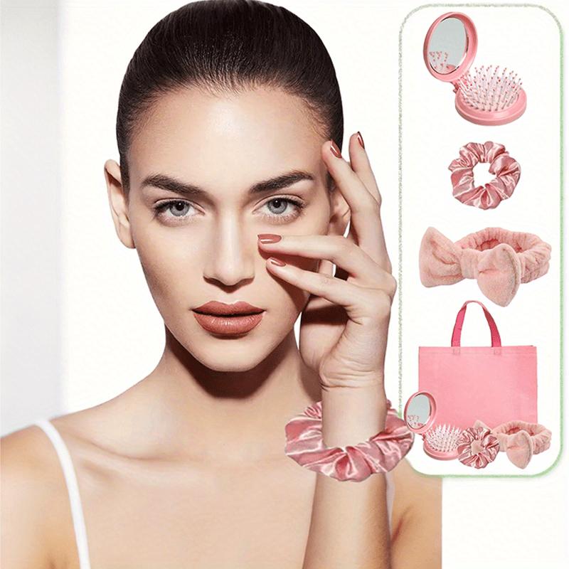 40pcs Sleepover Party Essentials Kit Includes Pink Comb Headband Satin Headband And Gift Bag Perfect For Spa Birthday Parties teen girls push gifts care package  for Wedding Valentine Party Gift mothersdaygift