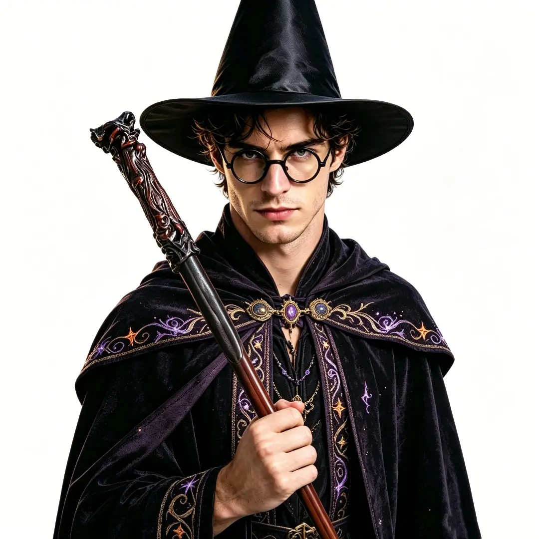 3pcs/1set Halloween Party Cosplay Wand, 30cm Fantasy Wizard Wand for Halloween Costume, Role Play, Themed Party, Carnival & Halloween Decor, Accessory