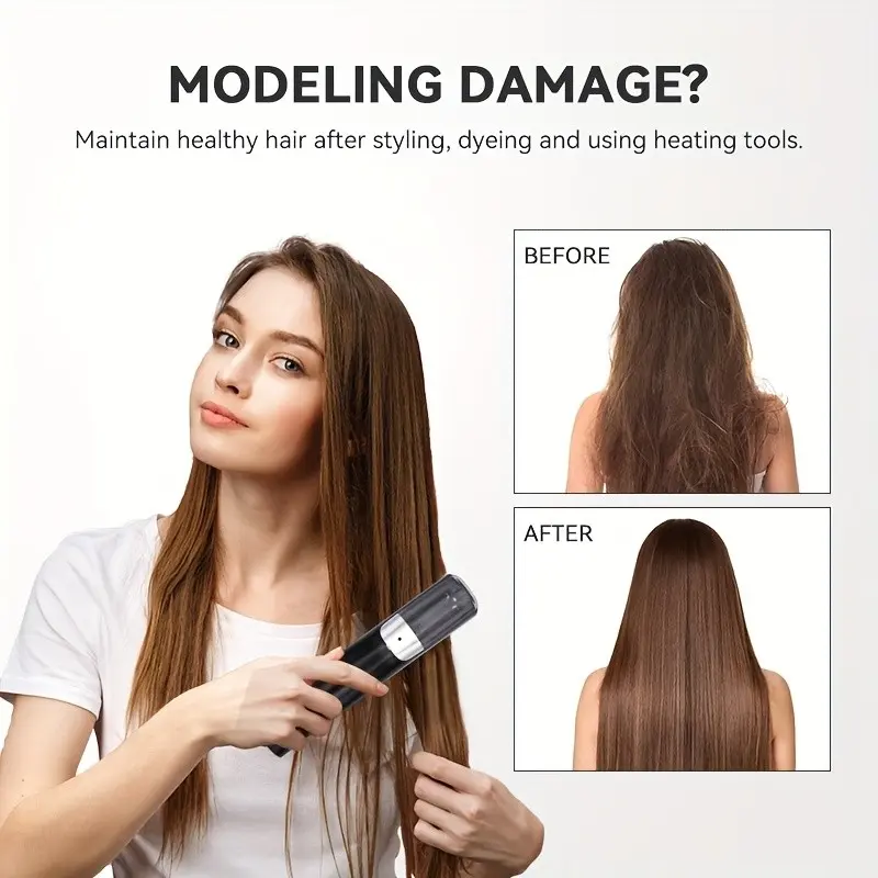 Wireless Hair Clipper, Automatic Split End Trimmer, Type-C Charging, Multi-Function Electric Hair Cutter, Precise Trimming, Portable Tool