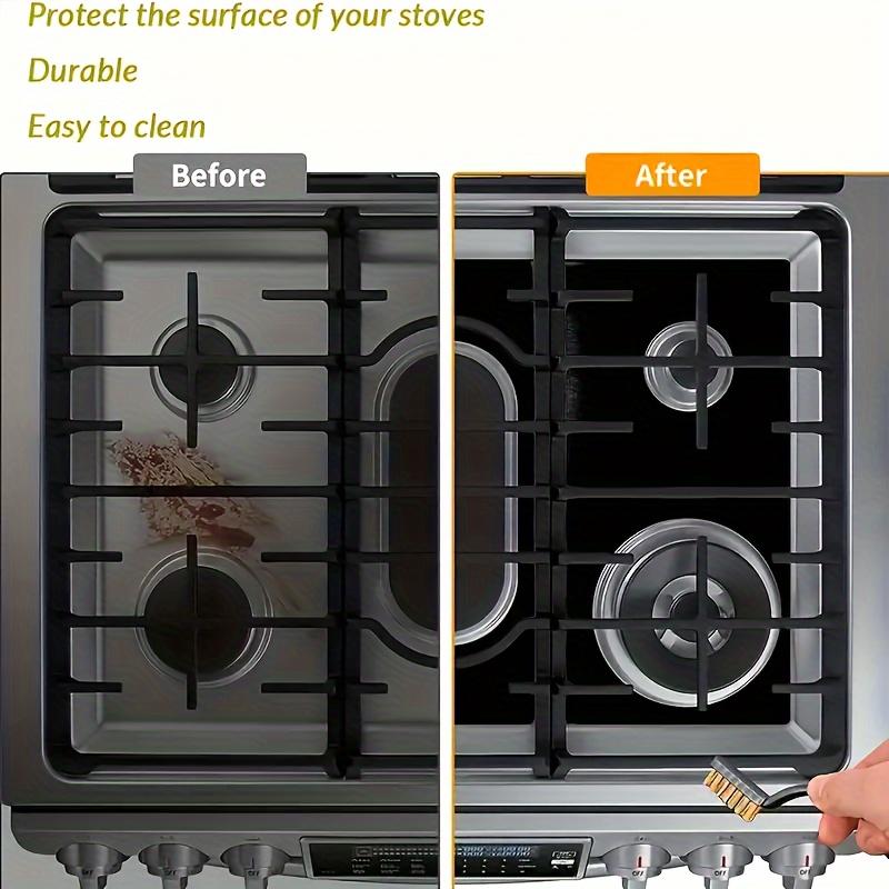 Stove Cover, Stove Protector for Gas Range, Reusable Non-stick Washable Stove Guard, Heat Resistant Protector for Kitchen