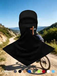 1pc/3pcs New Arrival Balaclava Cross Printing Full Face Mask Outdoor Sunscreen Dust Hood Balaclava Hat Unisex Sweat Absorbing Breathable Quick Drying Neck Shawl Cycling Mask for Motorcycle Riding Fishing Outdoor Activities