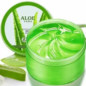 Mild Hydrating Aloe Vera Skin Gel for Face & Body, Lightweight Daily Soothing Moisturizing Skincare Gel, 10.58oz