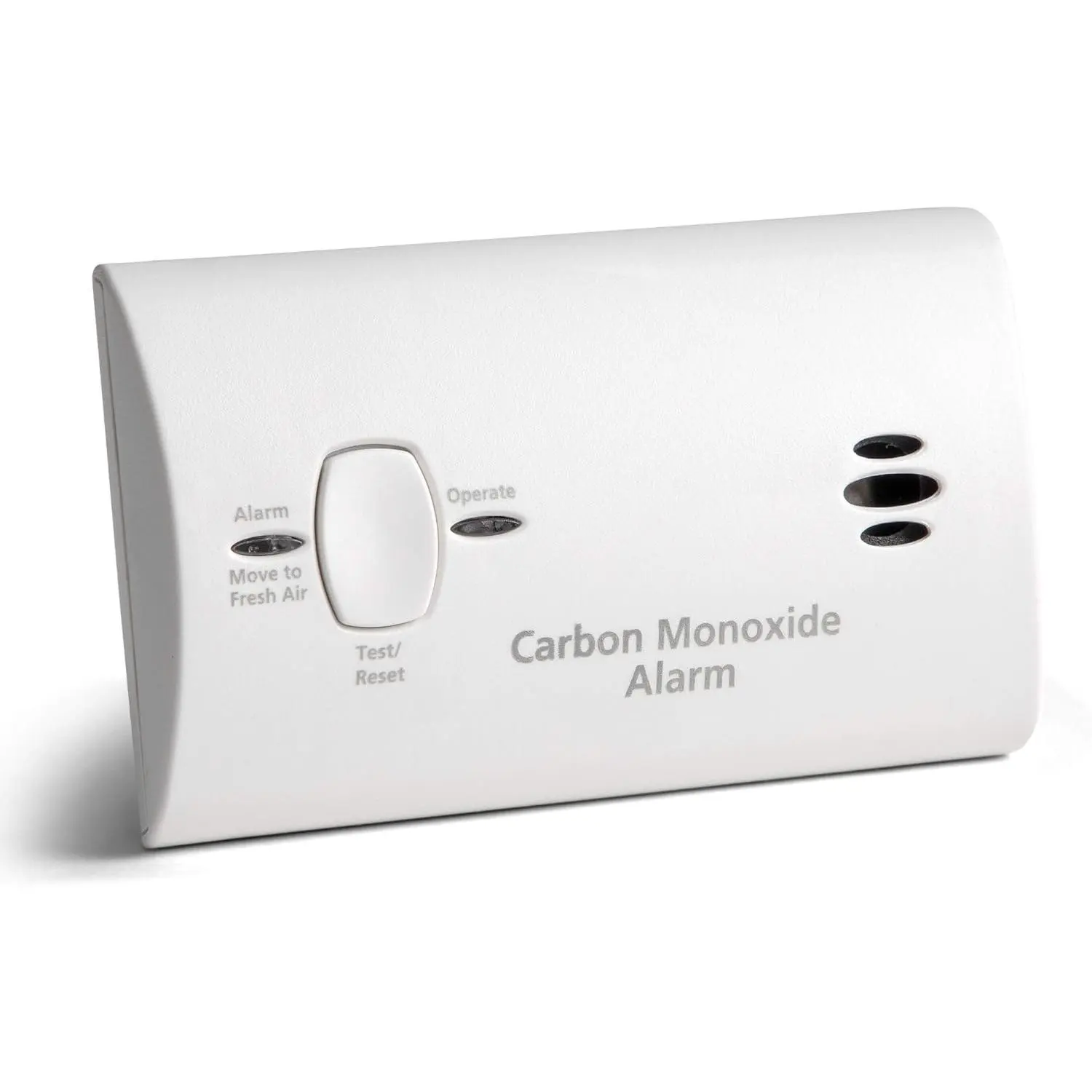 Kidde Carbon Monoxide Detector, AA Battery Powered, Portable for Travel or Home, 85 dB Alarm, LED Status Indicators, 3rd Edition