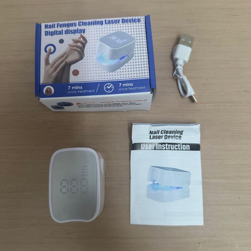 Professional Nail Art UV Light Therapy Device Fungal Cleaner Fast Dryer for Nail Care and Beauty Tools.