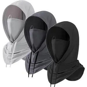 3 Pack Balaclava Sun UV Protection Hood Breathable Full Head Mask Face Cover Cooling Face Cover Sun Hood for Men Women Motorcycle Cycling Fishing
