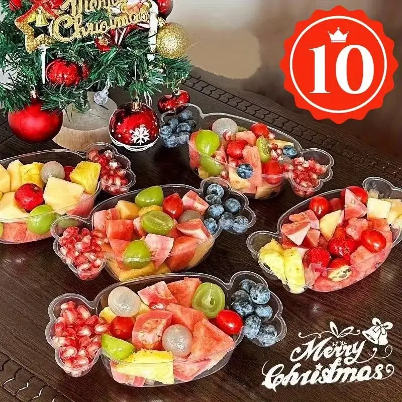 10 Candy Shape Gift Cake Boxes, Perfect for Christmas Gifts and Decor, Holds Candies, Desserts, Chocolate, Party Small Gift Packaging