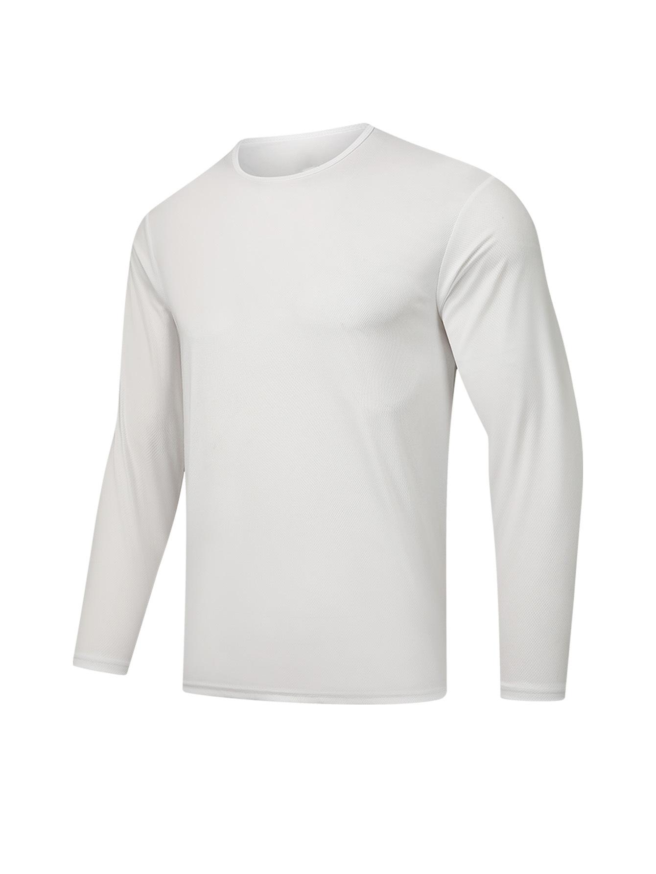 6-Pack Men's Quick-Dry Athletic Casual Long-Sleeve T-Shirts for Outdoor Fitness Running & Training Wholesale in Assorted Colors