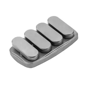 Magnetic Fidget Slider Titanium Alloy Push Card, Edc Stress Relief Fidget Clicker Toy, Ideal for Adult Anxiety Management
