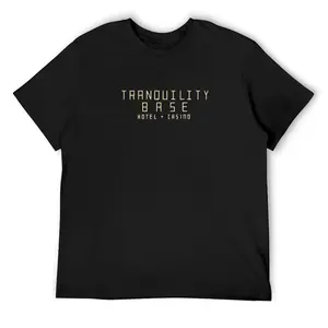 Arctic Monkeys Merch Tranquility Base Hotel Casino Black T-Shirt custom shirt plus size tops plain t shirts men
