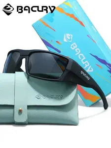 BACURY Polarized Sunglasses with Anti-Glare Polarized Lenses, UV400 Protection, Perfect for Driving, Fishing & All Outdoor Activities